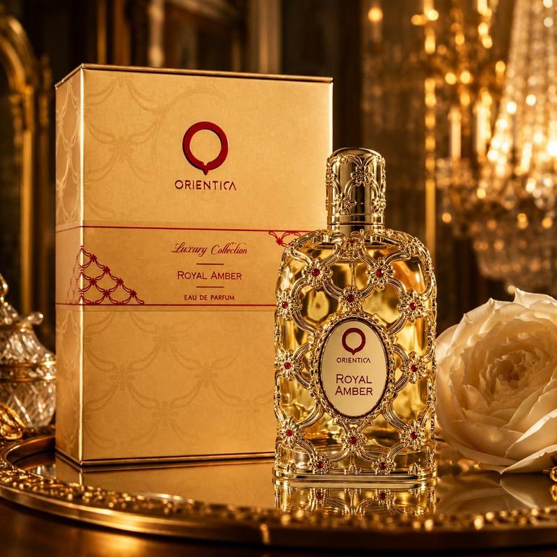 Perfume Árabe Orientica Royal Amber Luxury Collection 80ml